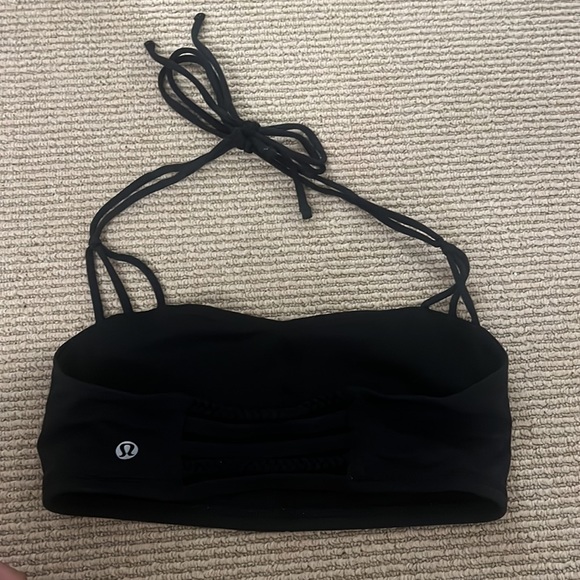 Lululemon black adjustable sports bra - Picture 2 of 3
